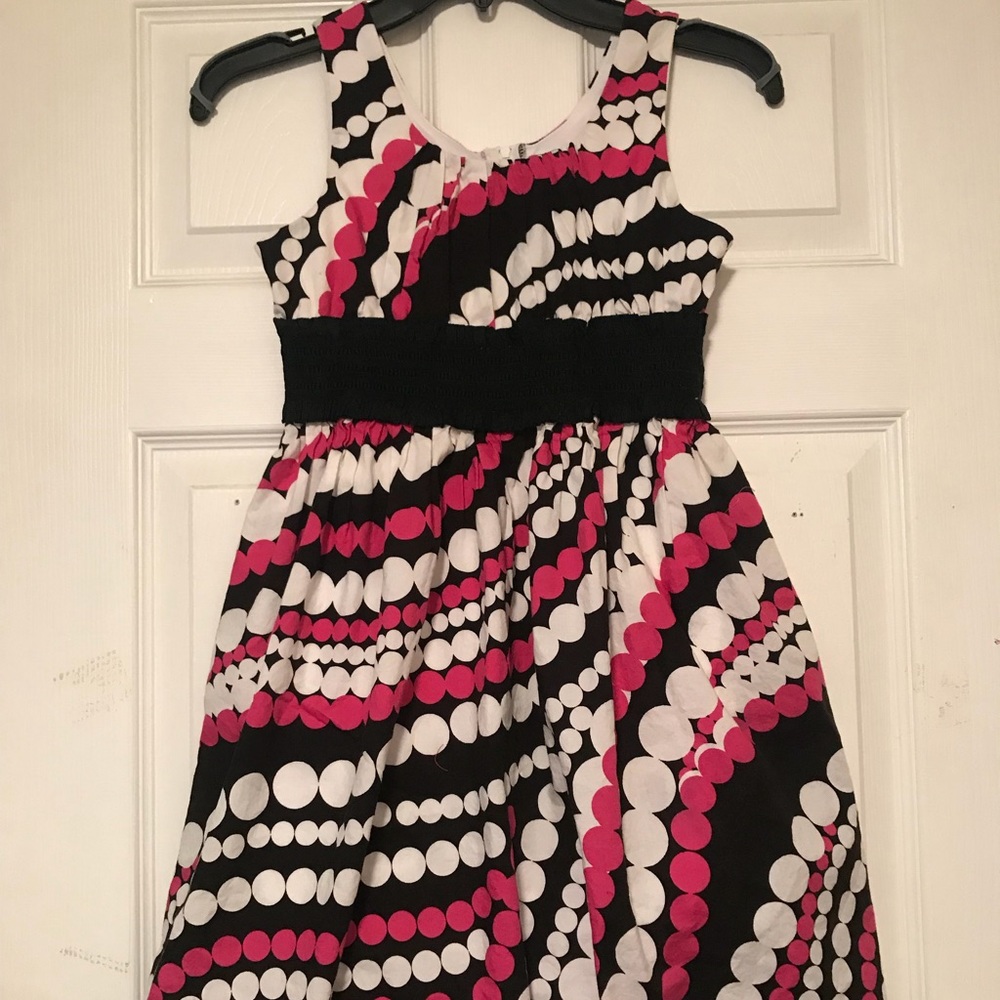 Girls polkdot dress